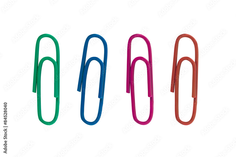 Colorful Paper Clips Colorful Paper Clips