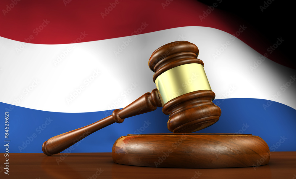 Netherlands Law And Dutch Justice Concept