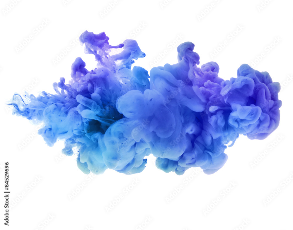 Acrylic colors in water. Abstract background. Acrylic colors in water. Abstract background.