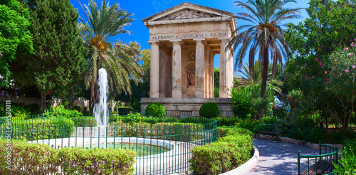 The Lower Barakka Gardens is a garden in Valletta