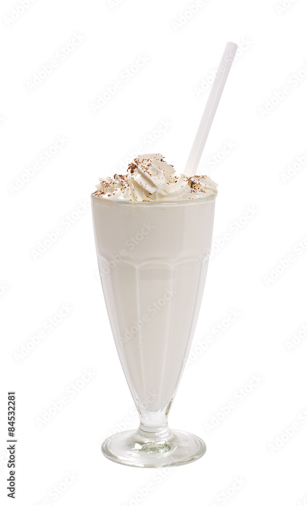 Vanilla Milk Shake Image & Photo (Free Trial)