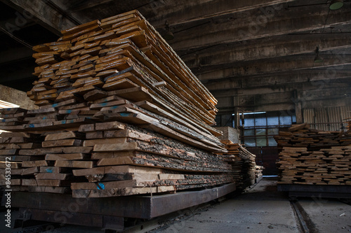 wood storage, wood factory