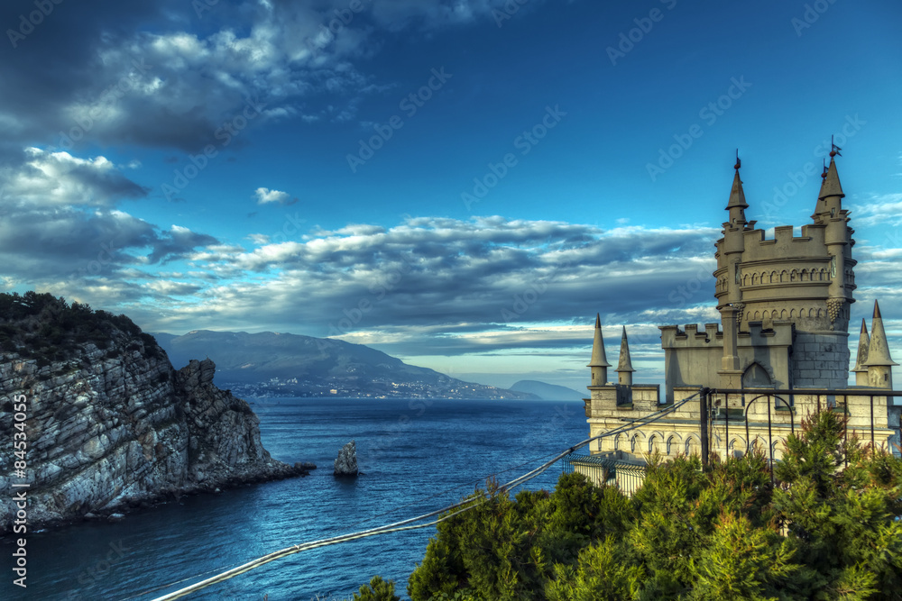 Castle Swallow's Nest in Crimea.