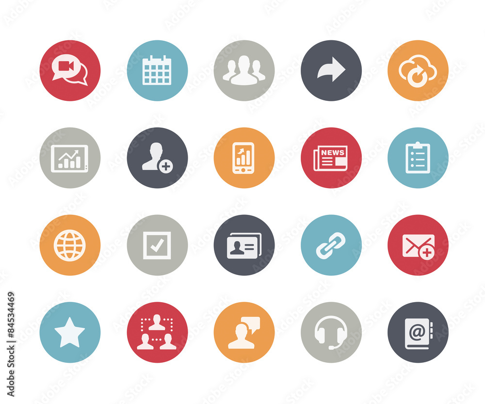 Business Network Icons -- Classics Series Business Network Icons -- Classics Series