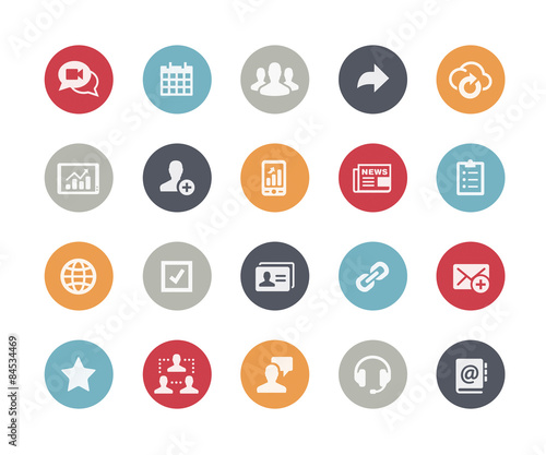Business Network Icons -- Classics Series