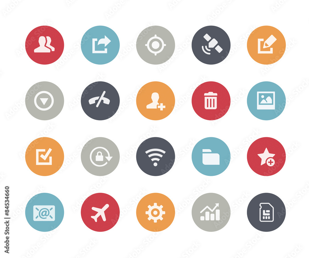 Web and Mobile Icons 2 -- Classics Series Web and Mobile Icons 2 -- Classics Series