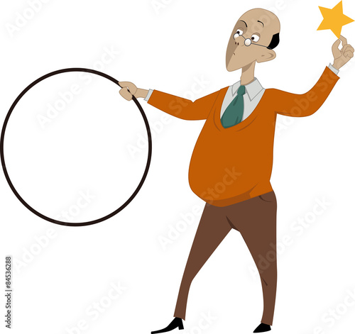 Jumping through the hoop for a gold star
