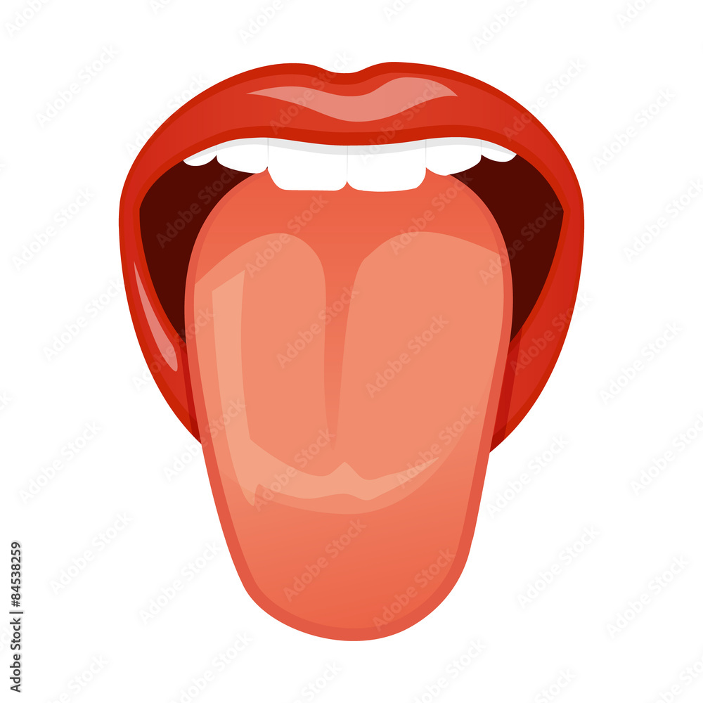 Fototapeta premium Tongue