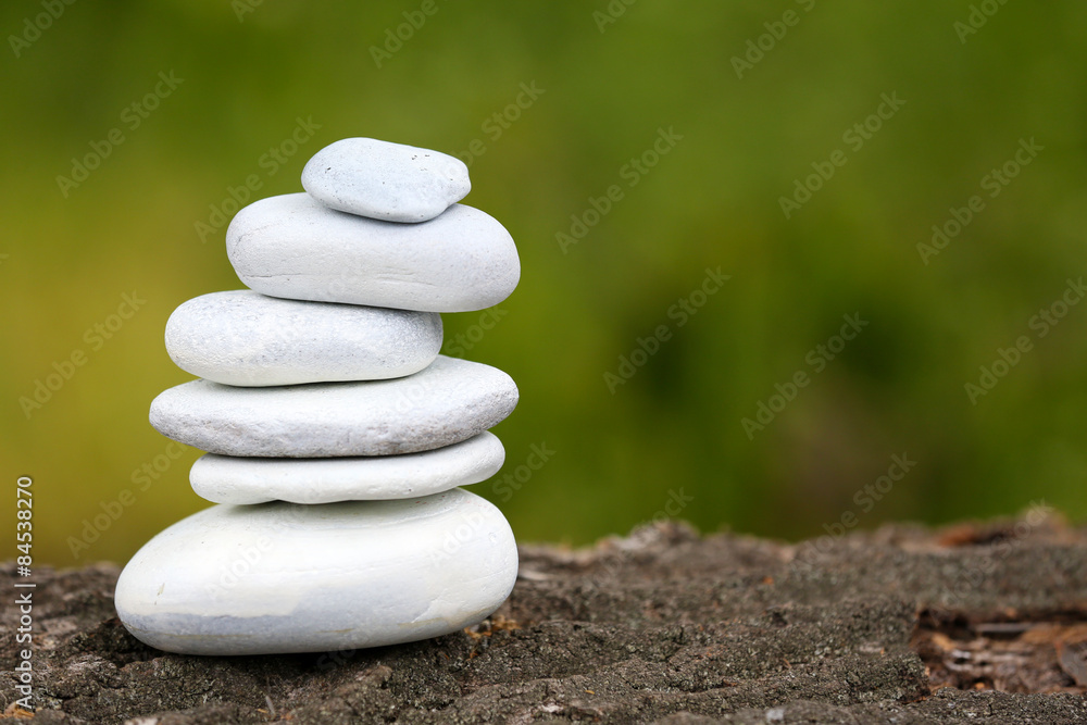 Zen stones balance spa outdoors Zen stones balance spa outdoors