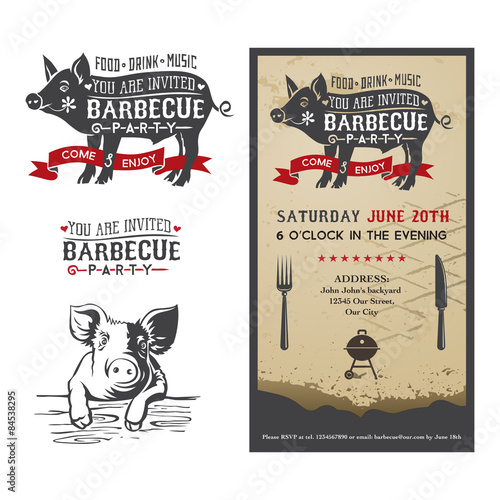 Barbecue pig