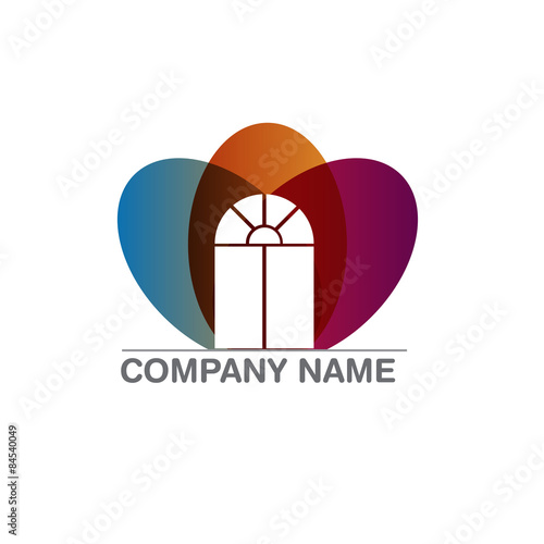 Design vector windows logo element