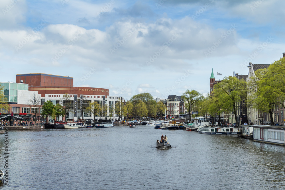 Obraz premium Holland travel in spring