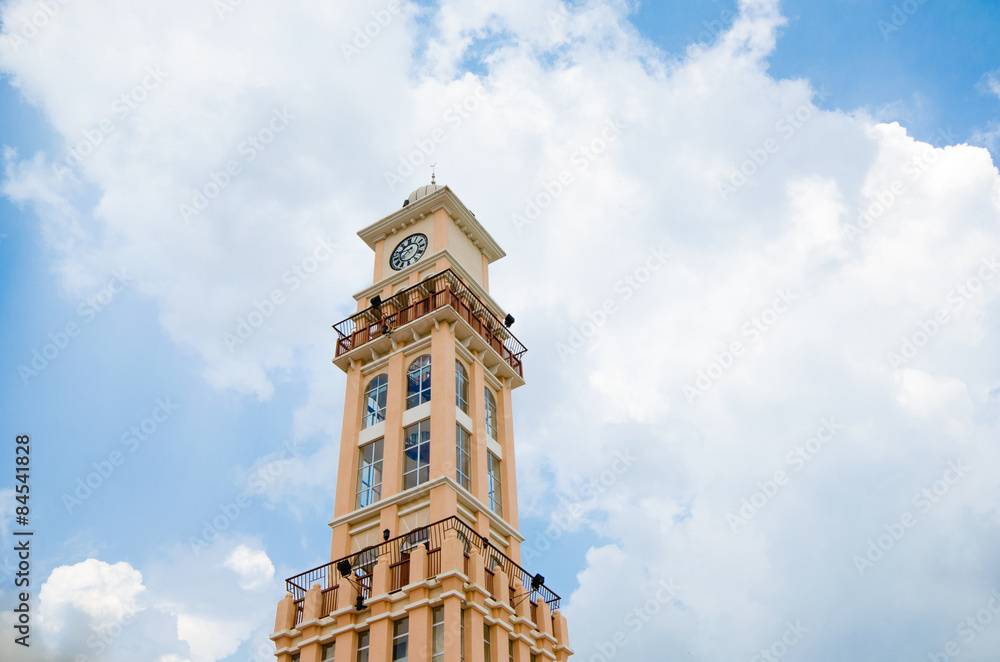Clock tower in Kelantan, Malaysia