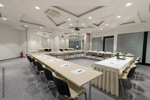 Obraz na plátně Modern conference room interior
