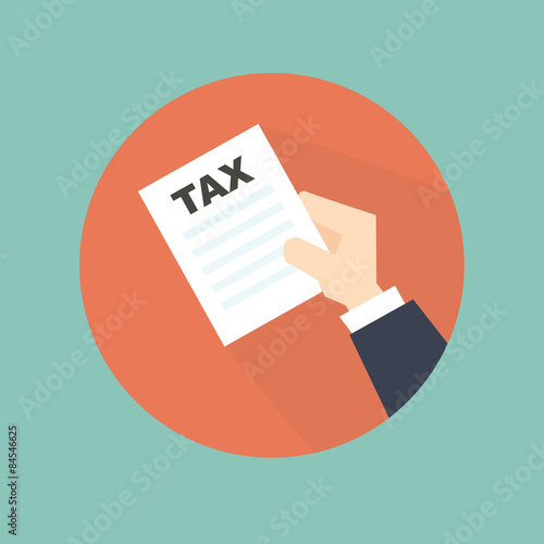 tax icon design