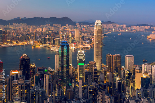 Foto Hong Kong city scenes