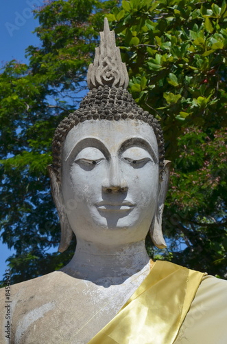 Ancient Buddha. Ayutthaya, Thailand