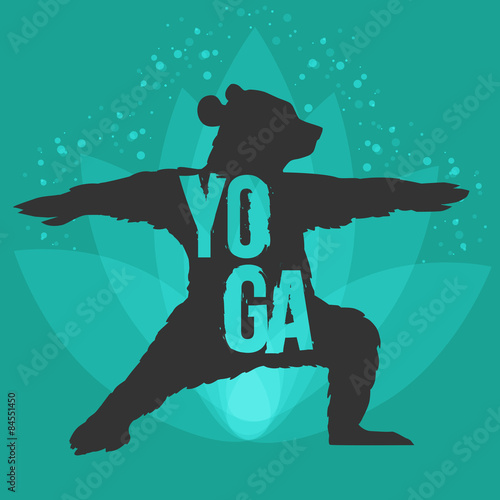 yoga bear