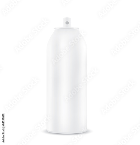 Aerosol spray metal bottle can