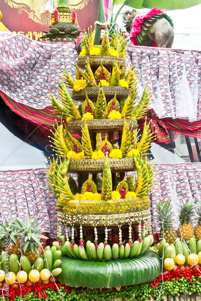 Fototapeta premium Thai traditional, rice offering