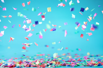 Colored confetti