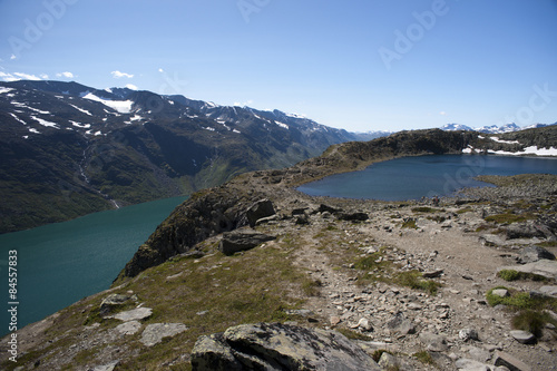 Besseggen Ridge in Jotunheimen National Park, Norway photo