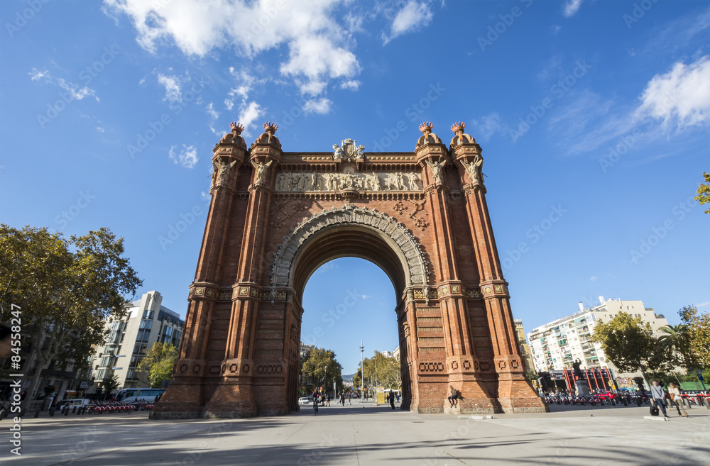 Obraz premium Arc de Triomf, Barcelone, Spain