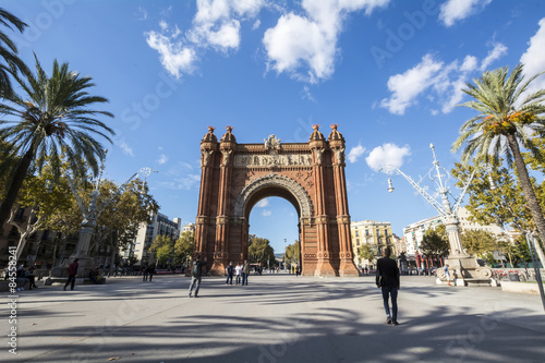Arc de Triomf, Barcelone, Spain