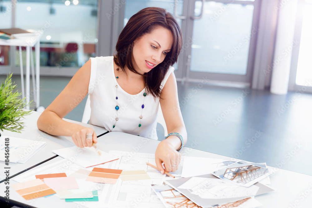 Modern successful business woman Modern successful business woman