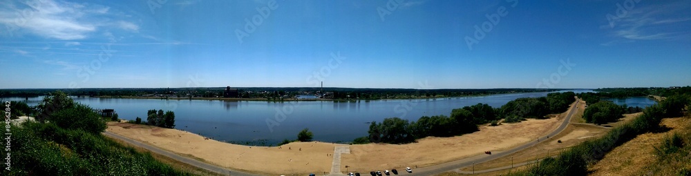 Panorama Wisły i Sobótki w Płocku Panorama Wisły i Sobótki w Płocku