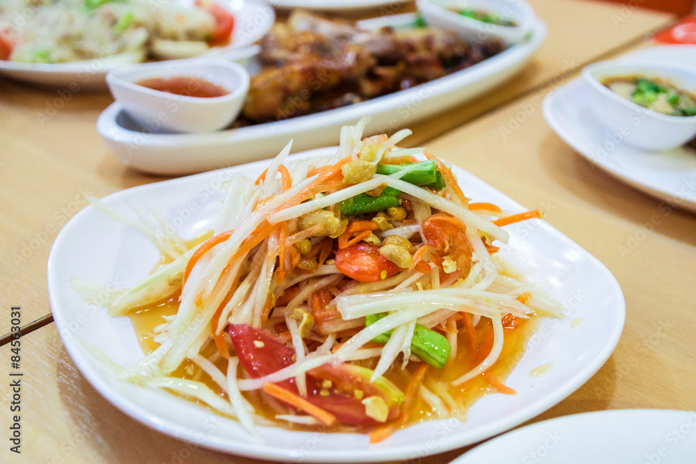 Papaya salad