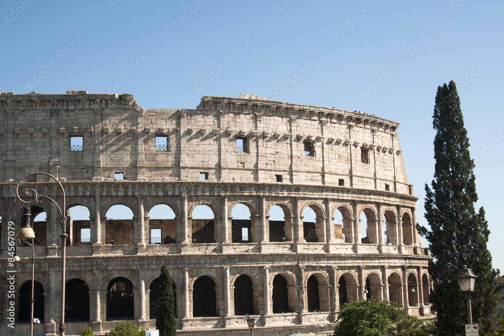 Coliseum during the day