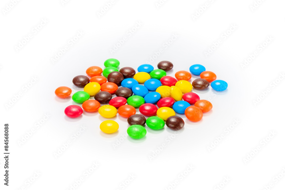 Lots of colorful candies Lots of colorful candies