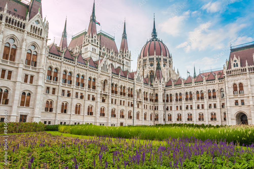 Budapest Parliament Building in Hungary