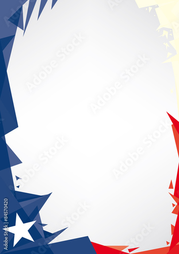 background origami of Texas