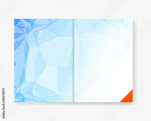 Abstract template brochure design, easy editable