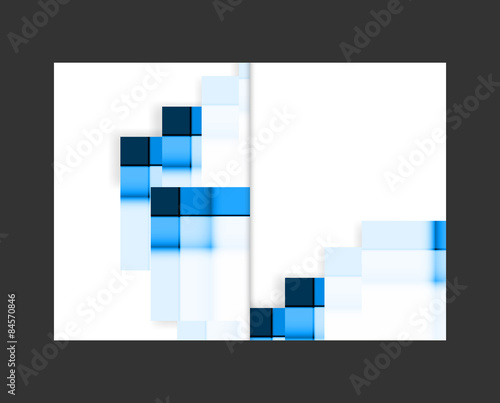 Business layout, paper concept easy editable