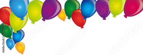 Luftballon Banner