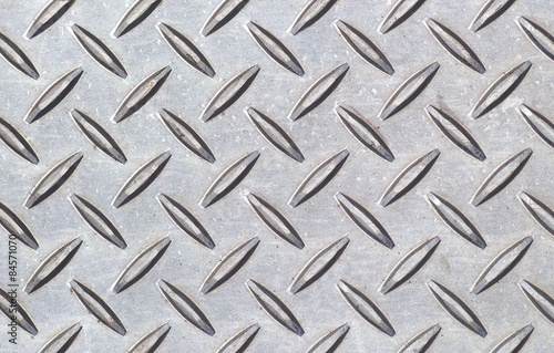 Pattern style of Steel floor background and texture..