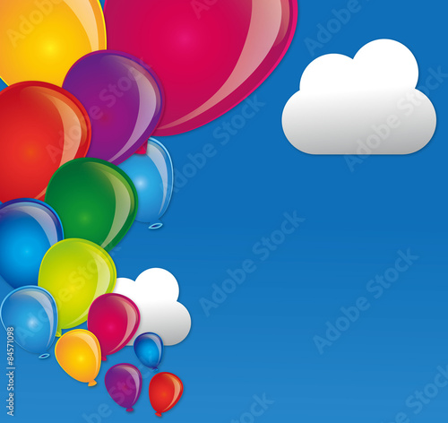 Luftballon Himmel