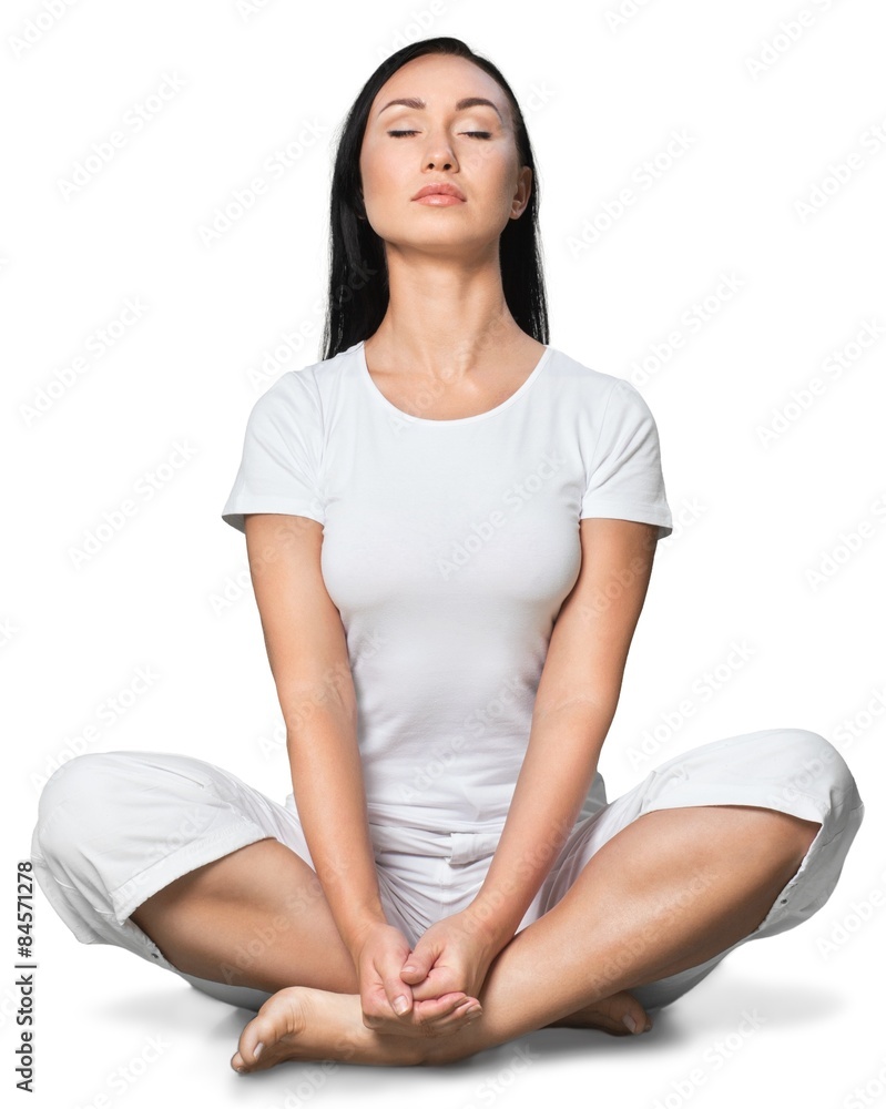 Yoga, Zen-like, Women.