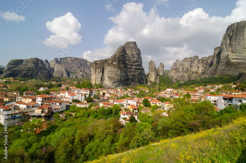 Kastraki village, Meteora, Greece