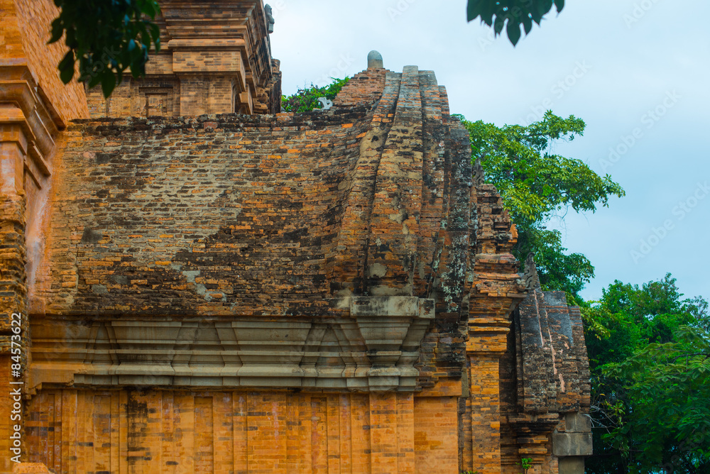 The temple complex Po Nagar, Ponagar Cham tower. Nha Trang.Vietnam Stock  Photo | Adobe Stock