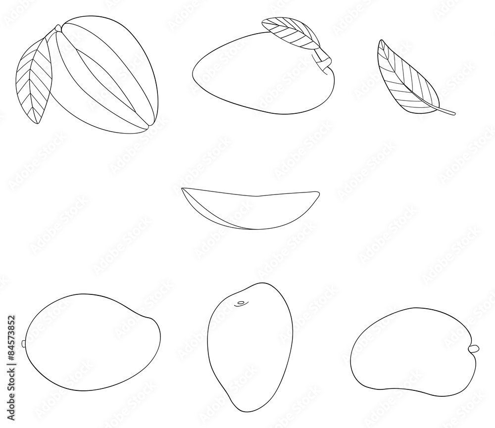 Delightful garden - Set of five mangos Delightful garden - Set of five mangos