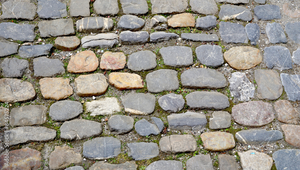 Obraz premium rough stone floor texture close up horizontal