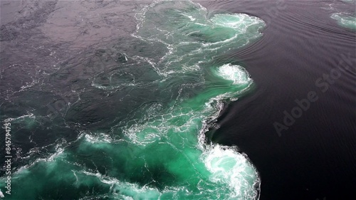 saltstraumen stream in Norway