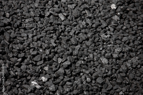 Heaps of coal