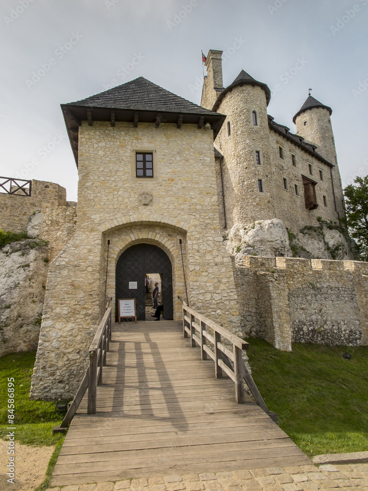 Bobolic near CZESTOCHWA, POLAND, 31 May 2015: Bobolice knight's