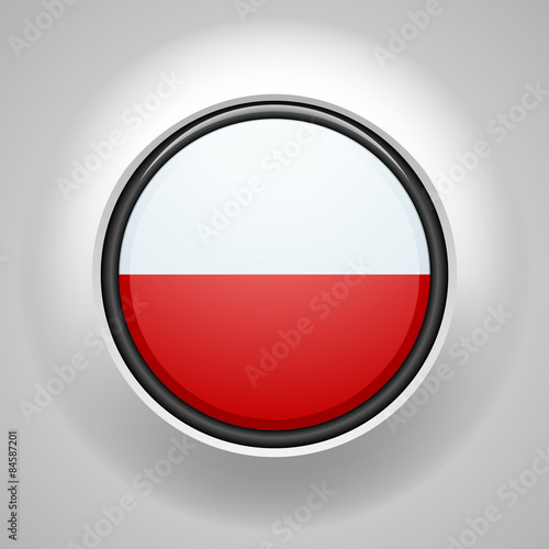 Free Download Poland button - GFXLoad