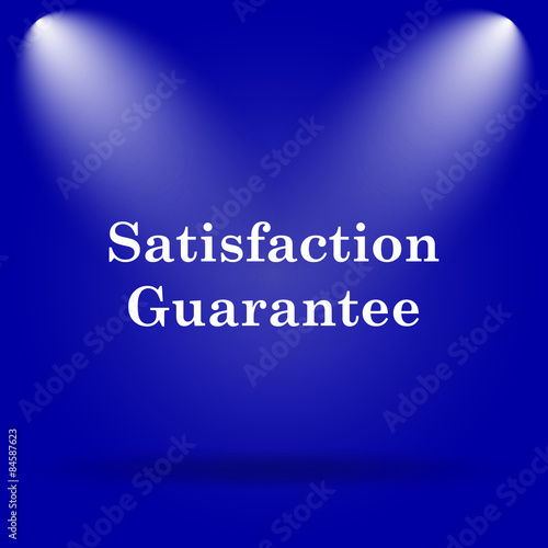 Satisfaction guarantee icon